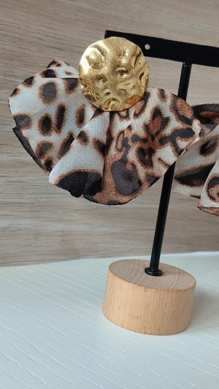 Pendientes Animal Print Dorados