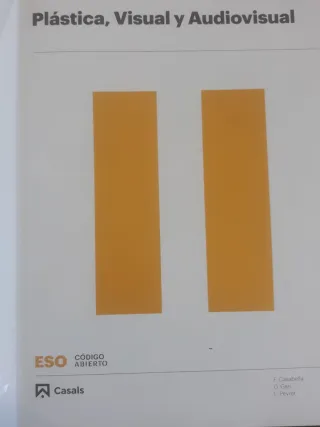 Plástica, Visual y Audiovisual II ESO LOMLOE Libro