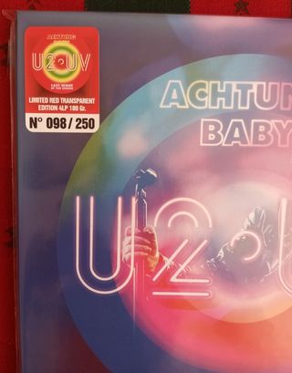 VINILO U2 BOX ACHTUNG BABY EDICION LIMITADA NUEVO
