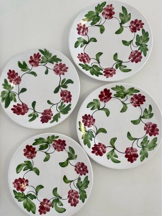 Set 4 piatti Fontebasso cm 23,8