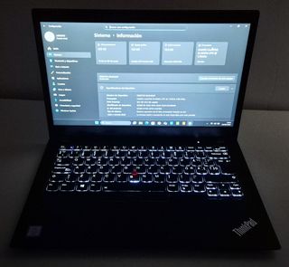 Portátil Lenovo T480s 16GB RAM 256GB SSD