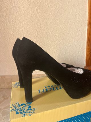 Zapatos de tacón Marypaz negros talla 39