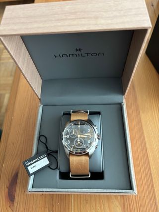 Reloj hamilton PILOT PIONEER CHRONO QUARTZ