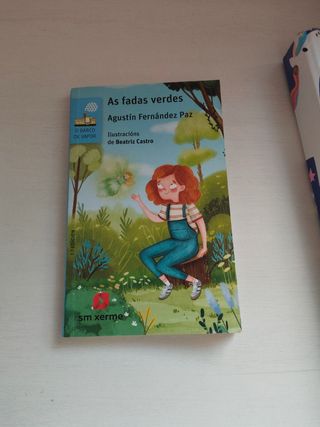 Lote de libros en galego