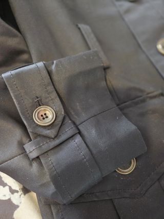 Gabardina Mango Negra