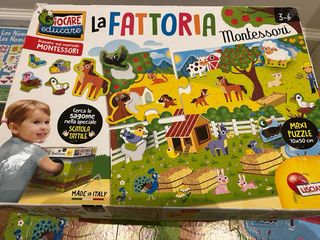 Lote juegos  3-4 años letras números animales