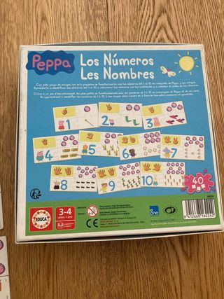 Lote juegos  3-4 años letras números animales