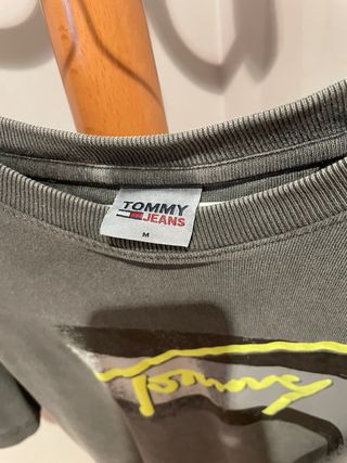 Camiseta Tommy Hilfiger Gris
