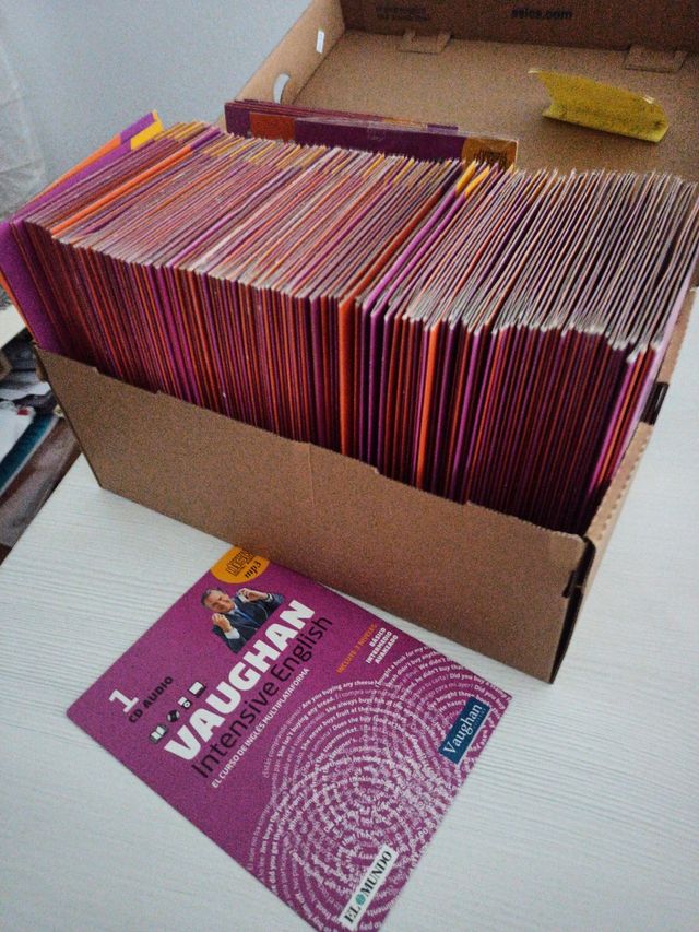 Curso Inglés Vaughan Intensive English CD Audio