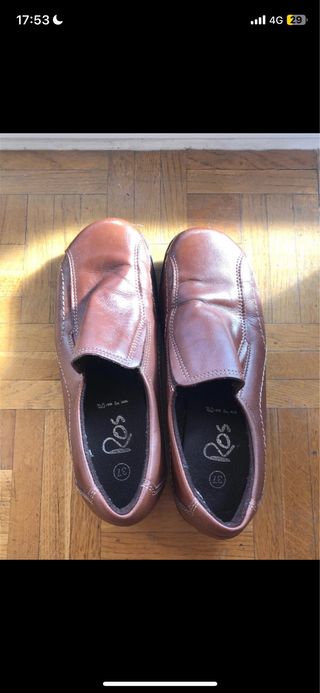 Mocasines Marrones vintage - Talla 37