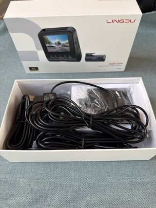 LINGDU V620 Dashcam 4K+1080P Doble Cámara