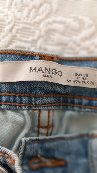 Bermudas vaqueras Mango 