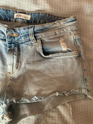 Shorts vaqueros Zara, pantalón corto 40