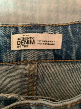 Shorts vaqueros Zara, pantalón corto 40