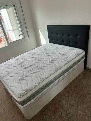 Canapé y colchón cama