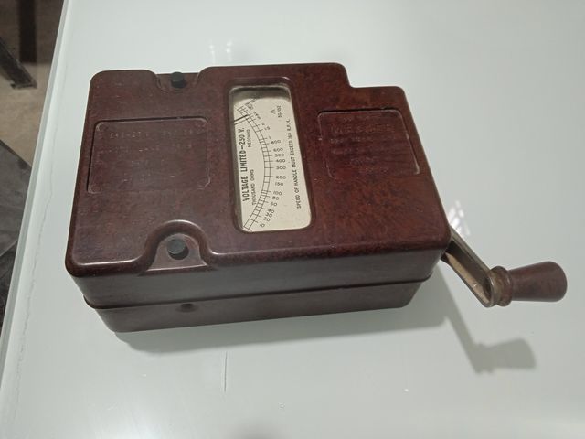 Megger Medidor Aislamiento Vintage 250V