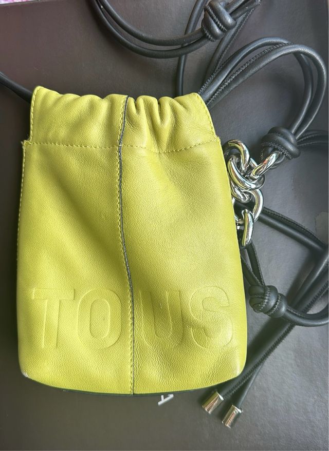 Bolso Tous Amarillo Piel