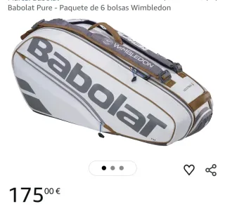 Bolso Babolat Wimbledon 2022 para 6 raquetas