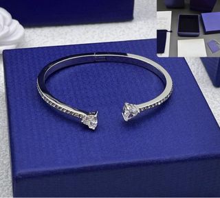 Pulsera Swarovski Plata con Cristales