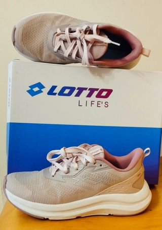 Sneakers Lotto Donna Rosa Bianco
