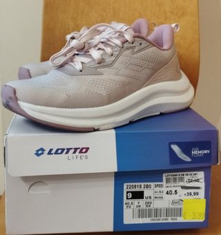 Sneakers Lotto Donna Rosa Bianco