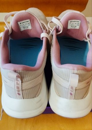 Sneakers Lotto Donna Rosa Bianco