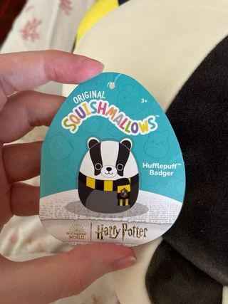 Squishmallows Tassorosso/Hufflepuff