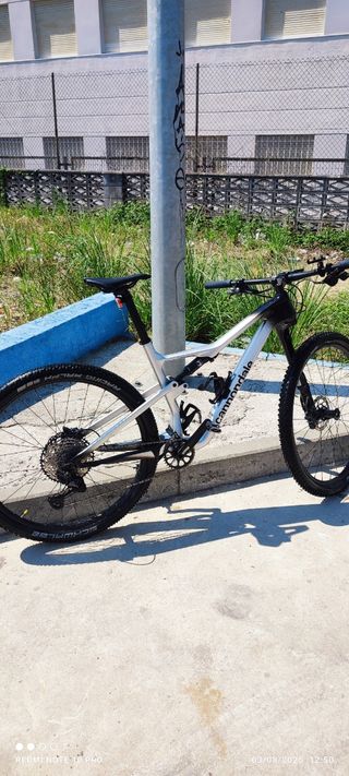 Bicicleta Cannondale scalpel carbono 3 años 2023