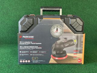 Lijadora Excéntrica Parkside Performance 12V