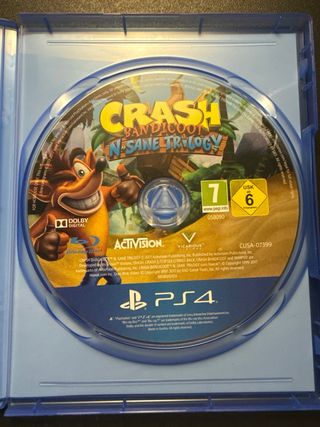 Crash Bandicoot N-Sane Trilogy PS4