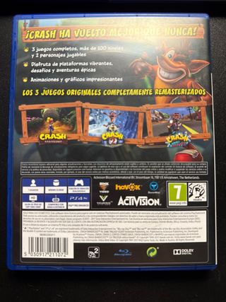 Crash Bandicoot N-Sane Trilogy PS4