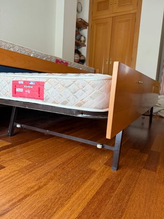 Cama nido con cajones y colchones