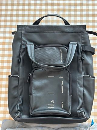 Mochila Piquadro Negra Unisex