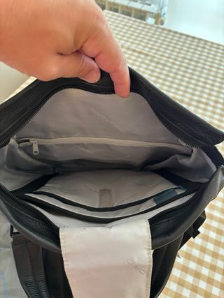 Mochila Piquadro Negra Unisex