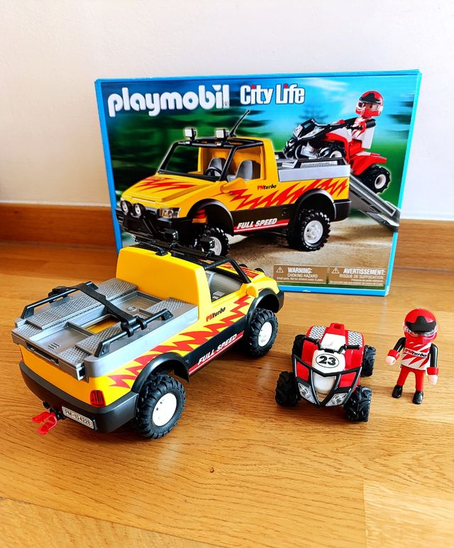 Playmobil 4228 Todoterreno con Quad