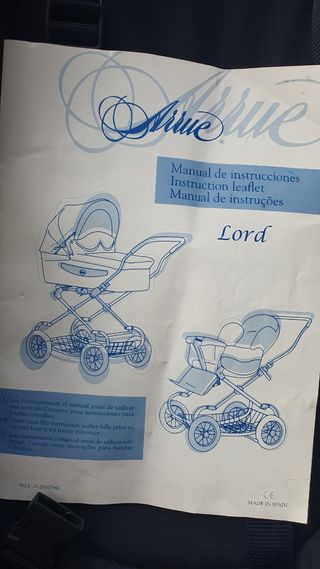 Carrito y Silla de Paseo Arrue