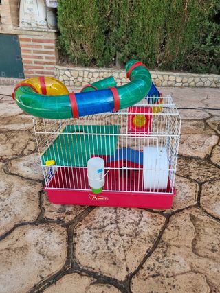 Jaula Hámster Completa 2 Plantas