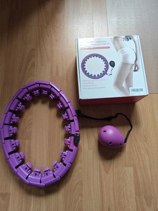 Aro de Hula Hoop Fitness Morado