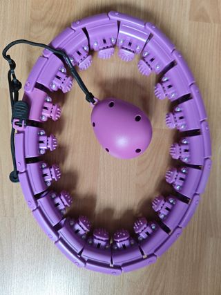 Aro de Hula Hoop Fitness Morado