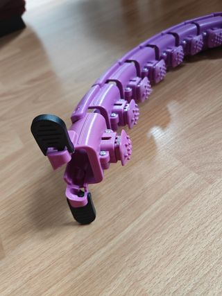 Aro de Hula Hoop Fitness Morado