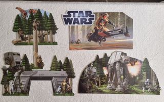 Scalextric Star Wars Battle of Endor Slot Car Set