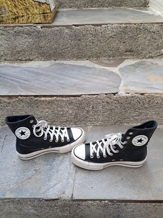 Converse polipiel negras