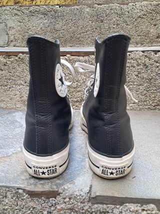 Converse polipiel negras