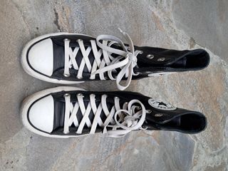 Converse polipiel negras