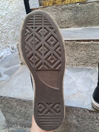 Converse polipiel negras