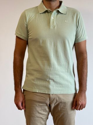 Polo Silbon Verde Claro Talla M