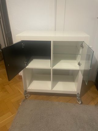 Estantería Kallax con Ruedas Ikea