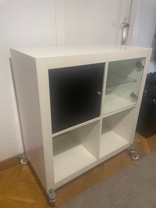 Estantería Kallax con Ruedas Ikea
