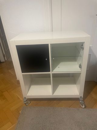 Estantería Kallax con Ruedas Ikea
