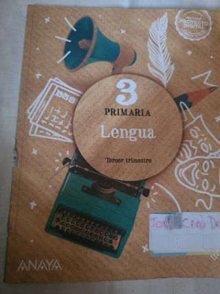 3 primaria  Lengua/ tercer trimestre